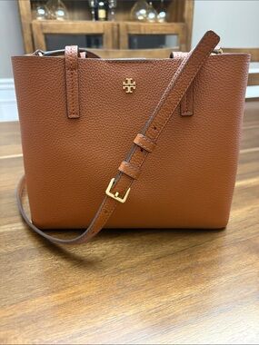 Tory Burch Blake Small Leather Crossbody Tote Bag